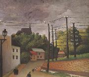 Henri Rousseau View of Malakoff Spain oil painting artist
